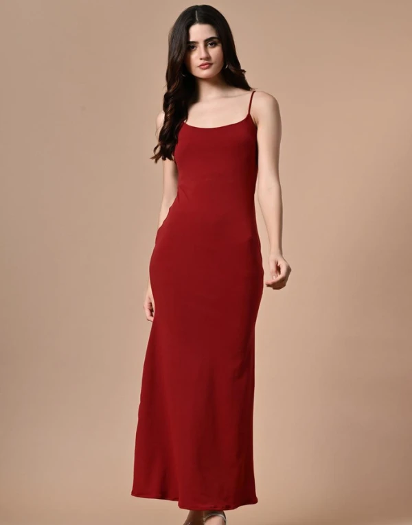 Long Sleeveless Bodycon Dress