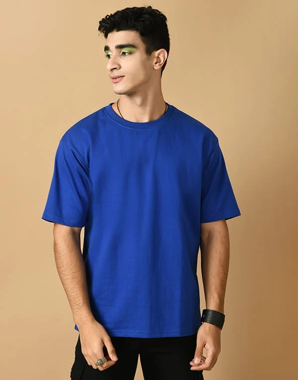 Blue Oversized T-shirt