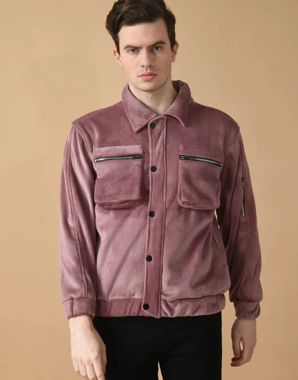 Mauve Corduroy Jacket