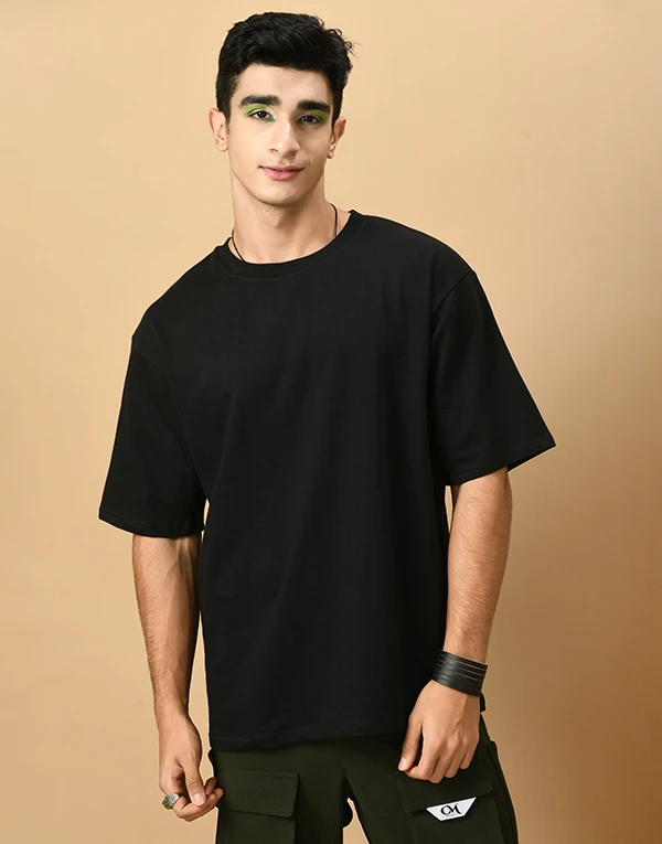 Black Oversized T-shirt