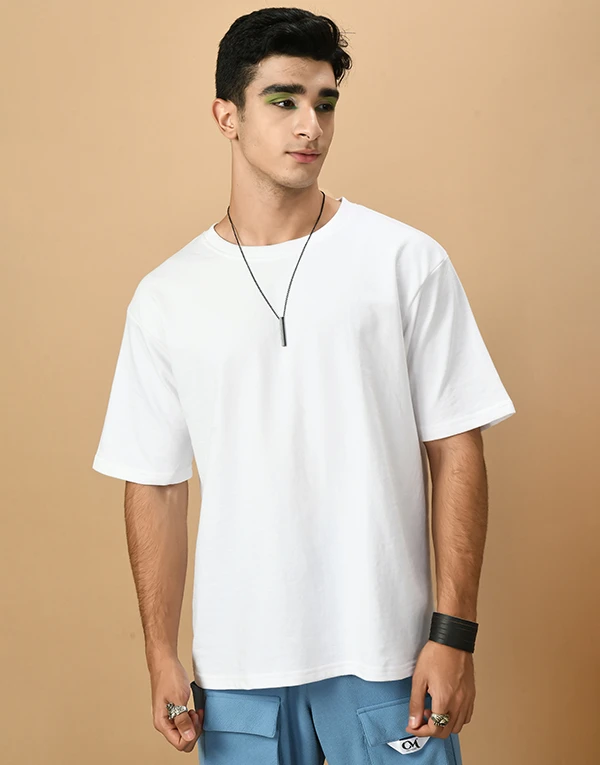 White Oversized T-shirt