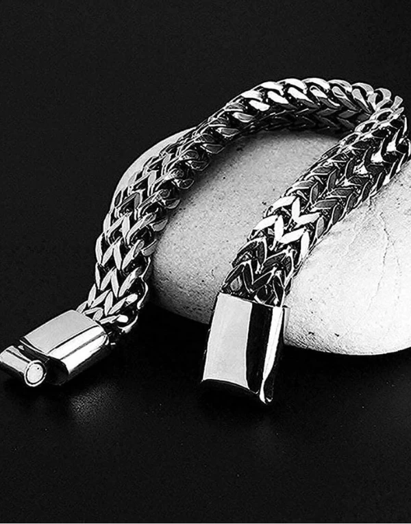 Silver Stainless Steel Bracelet