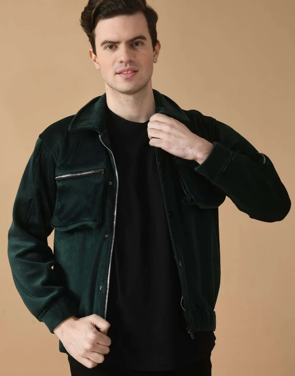 Forest Green Corduroy Jacket