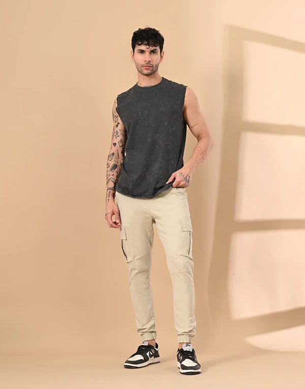 Black Acid Wash Tank